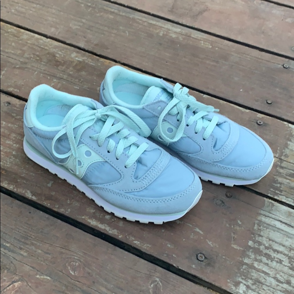 Blue Saucony Sneakers Shoes